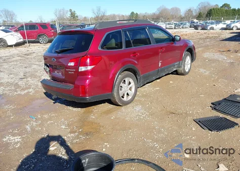 2014 Subaru Outback 3.6R Limited z USA, uszkodzony, nr VIN 4S4BRDKCXE2269451